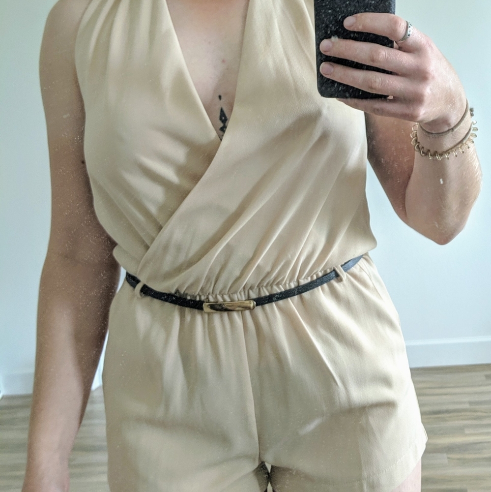 New romper with belt